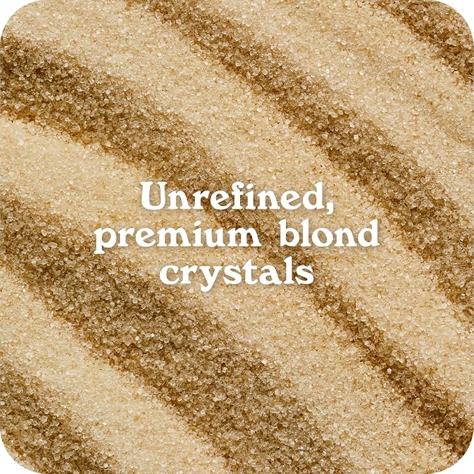 Sugar In The Raw Organic White Granulated Sugar, 24 oz. Bag, Fair Trade & USDA Organic Certified Granulated Cane Sugar, Non-GMO Project Verified, Kosher, Vegan and Gluten Free