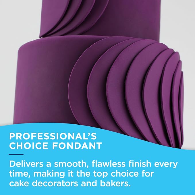 Satin Ice Fondant for Cake Decorating, Dark Chocolate (4.4 Ounce)