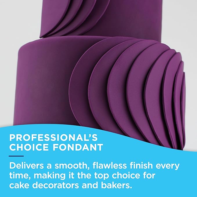 Satin Ice Fondant for Cake Decorating, Navy (4.4 Ounce)