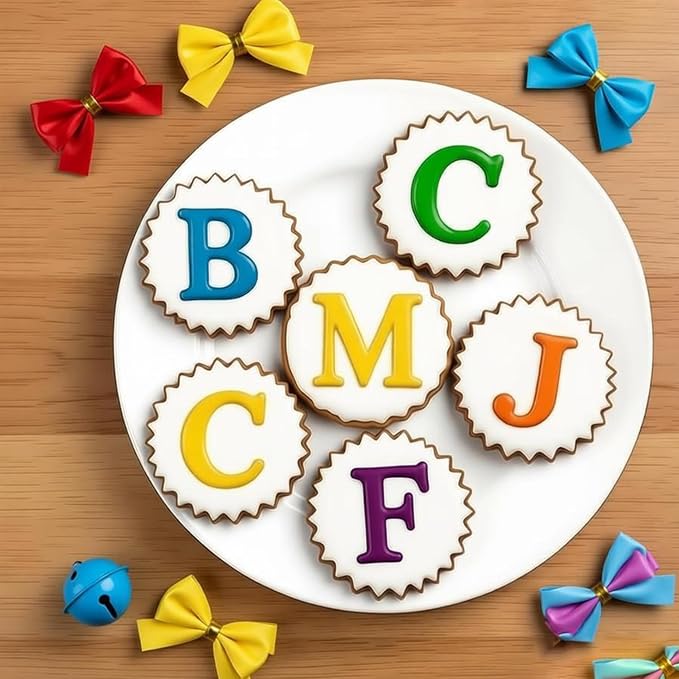 11Pcs Fluted Round Cookie Cutter Set, Stainless Steel Scalloped Cookie Cutter, Reusable with Jagged Edge Design for a Special Event,Baking,Pastries,Holiday Everyday Treat (11PCS)