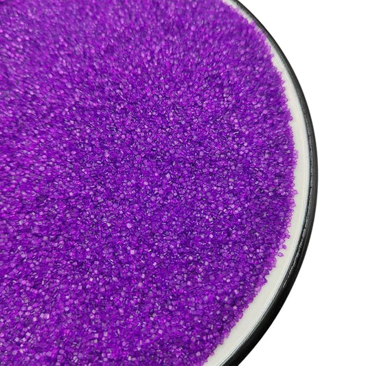 Purple Sanding Sugar Sprinkles, Purple Sugar Crystals, Edible Sparkling Sprinkles for Cake Cupcake Decorating, Baking Cake Decorations, Cookies Ice Cream Toppings, Wedding Party Christmas Supplies 130g/4.6oz