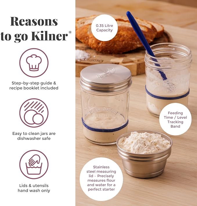 Kilner Sourdough Starter Set