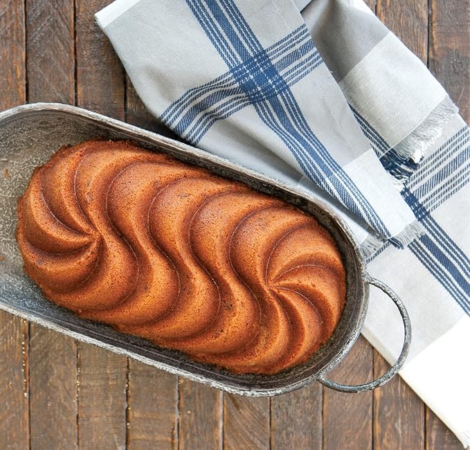 Nordic Ware Heritage Loaf, 6 Cup, Graphite