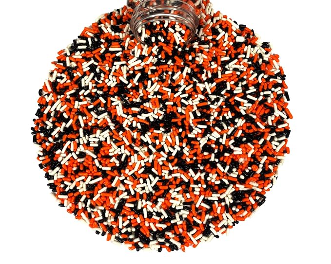 Mystic Sprinkles The Big Game Jimmy Mix 3oz Bottle (Black, Orange & White)