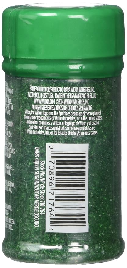 Sugar Sprinkles 3.25oz-Dark Green