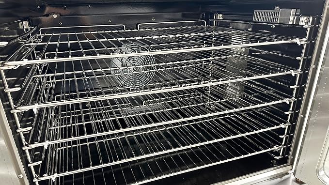 Commercial Convection Oven, Natural Gas, 54000 BTU, Single Deck, Four Legs, Restaurant Kitchen Bakery DCCOG1