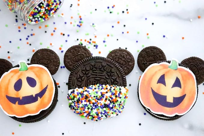 Sprinkle Pop Haunted Halloween Nonpareil Sprinkle Mix| Black Lime Orange Purple White Nonpareil Sprinkles| Spooky Halloween Sprinkles Made in USA for Decorating Cakes Cookies Cupcakes Candy, 2oz