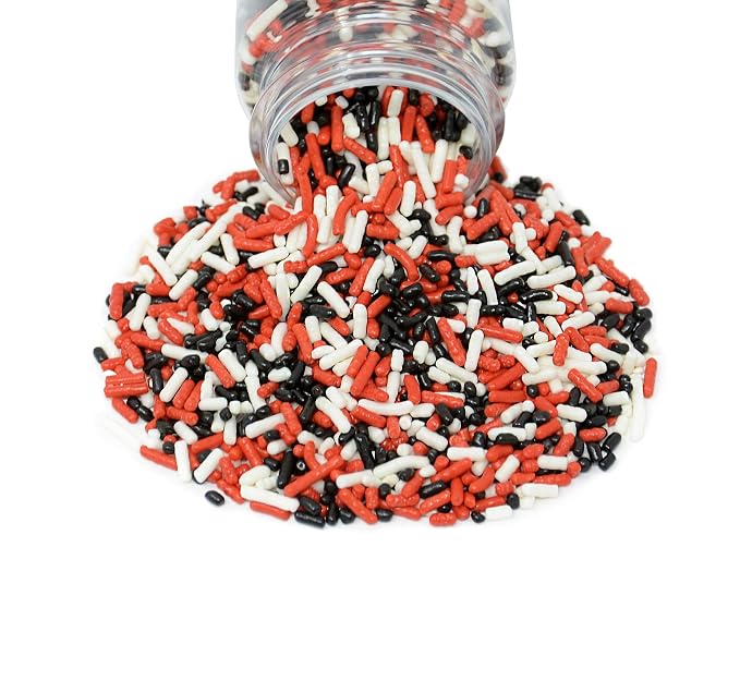 Mystic Sprinkles The Big Game Jimmy Mix 3oz Bottle (Black, Red & White)