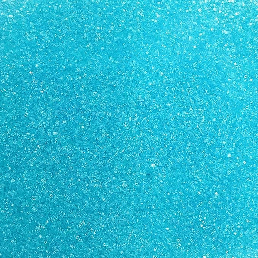 Edible Blue Sanding Sugar Sprinkles 142g/ 5.01oz Sugar Crystals for Cake Decorating Candy Baking Decorations Ice Cream Toppings and Cupcake Decorating for Valentines Halloween Christmas