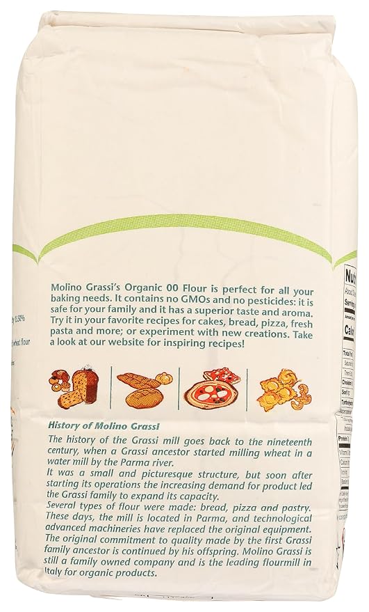Molino Grassi, Flour 00 Italian, 35.2 Ounce