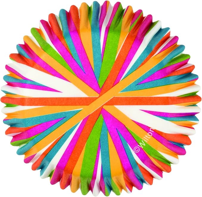 Wilton Color Wheel Standard Cupcake Liners, 75-Count