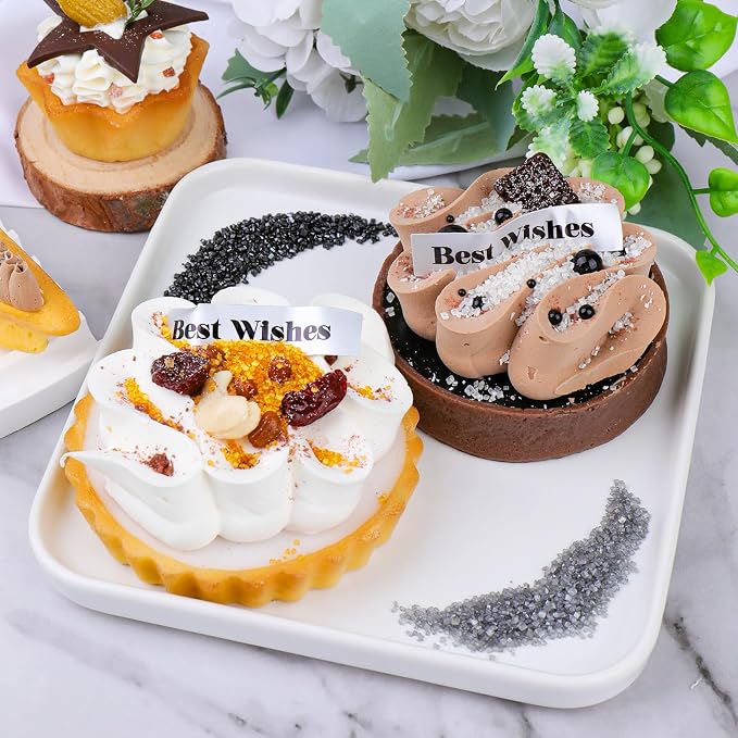 Black Sprinkles for Baking Edible, Sanding Crystal Sugar 130g/4.6oz, Cupcake, Cookie and Donuts Toppings, Wedding, Birthday Party Supplies