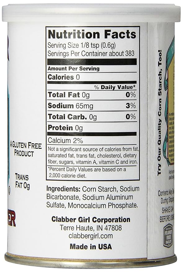 Clabber Girl Double Acting Baking Powder, 8.1 Ounce