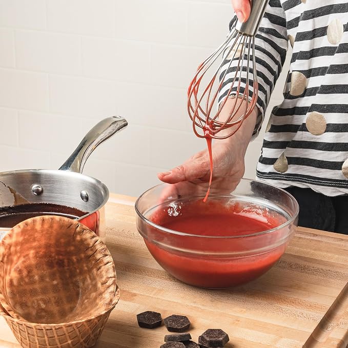Cuisipro Silicone Piano Whisk 10" Frost