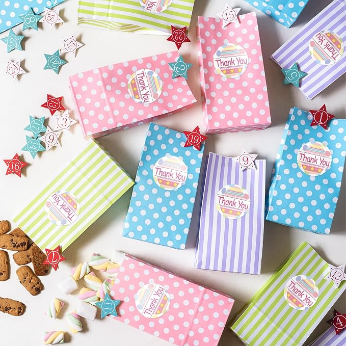 Heyfibro 500 PCS 1.5 Inch Thank You Stickers for Small Business, Baking, Gifts, Envelopes, Easter Decorations (Egg 1)
