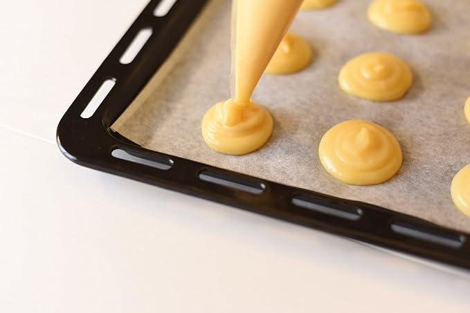 PastryGear Grip-Pro 21-Inch Nonskid Ultra Thick Disposable Pastry/Decorating/Piping Bags with Dispenser - 100 Pcs