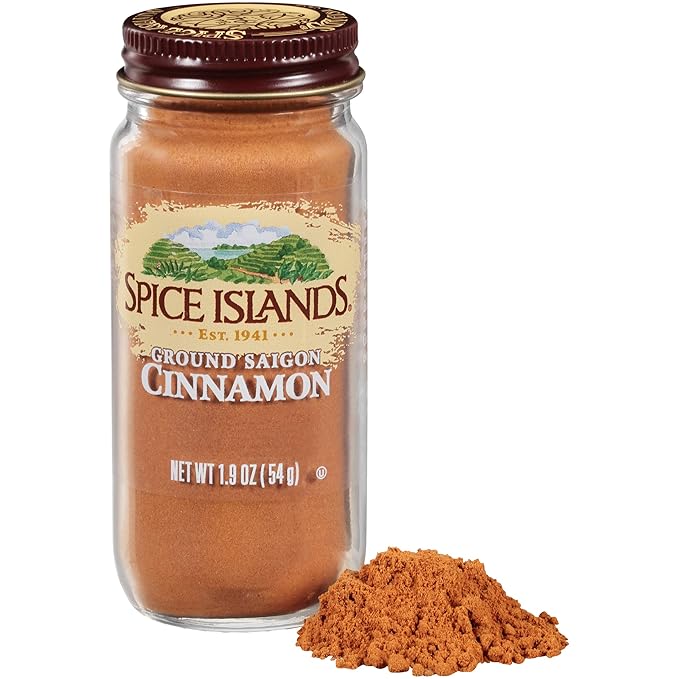 Spice Islands Ground Cinnamon, 1.9 oz (Pack of 2)