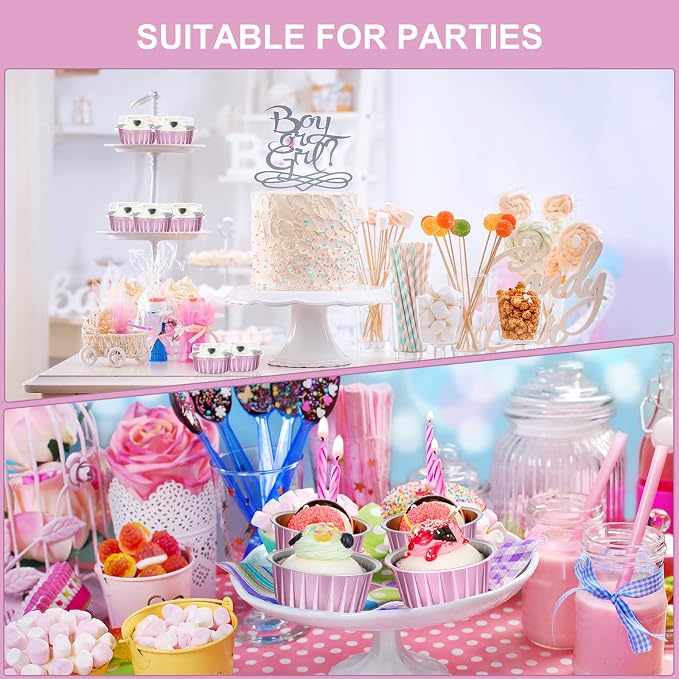 200 Pack Aluminum Foil Cupcake Liners with Lids, 5 oz Round Baking Cup, Disposable Ramekin Container for Graduation Wedding Independence Day Party(Pink,Plain)