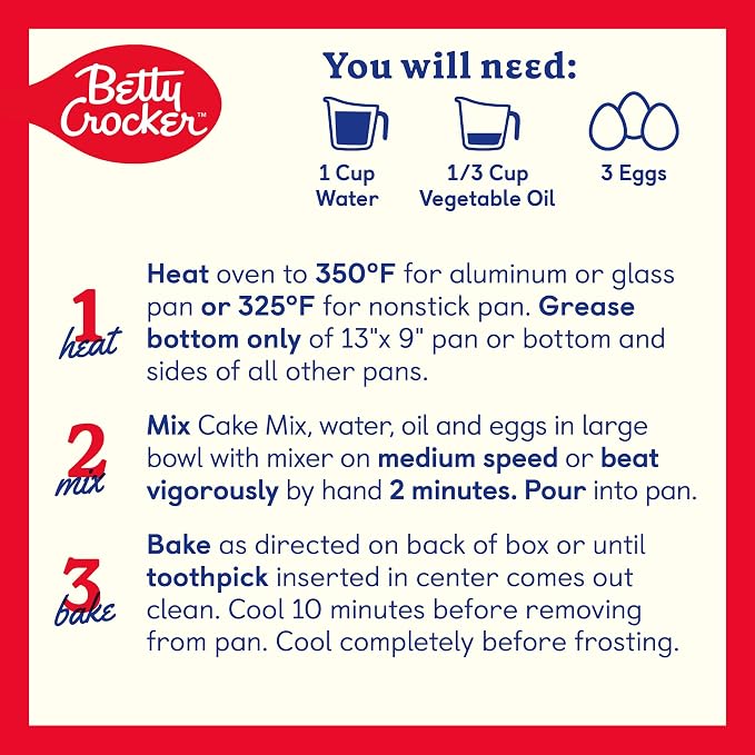 Betty Crocker Favorites Super Moist, Milk Chocolate, Cake Mix, 13.25 oz (Pack of 12)