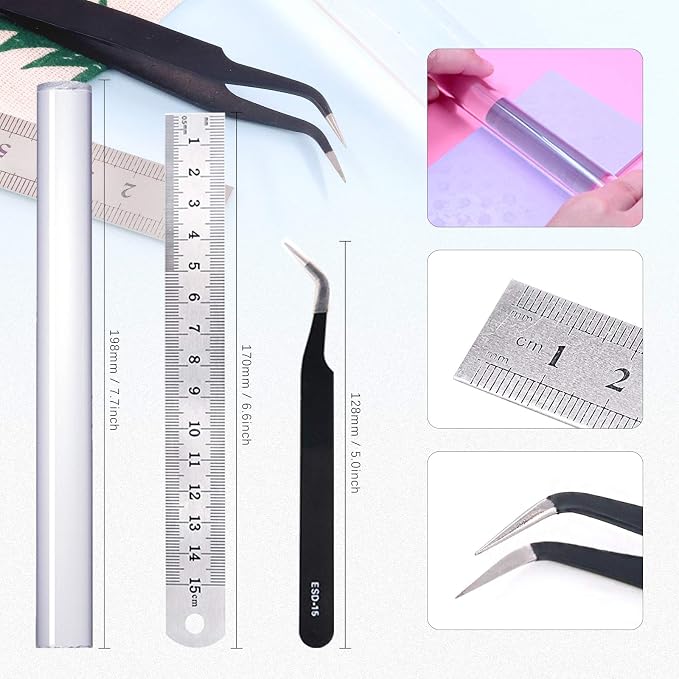 Swpeet 22Pcs Modeling Clay Sculpting Tools Kits, Ball Stylus Tool, Pottery Tools, Rubber Tip Pens, Plastic Clay Tools, Sculpting Kit for Making Modeling Clay Cake Fondant Decoration,Clay,Ceramics