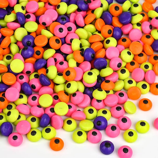Bayep Rainbow Sprinkles for Cake Decorating Small Eyeball Candy for Ice Cream, Cookies, Baking, Cupcake Topper Colorful Sprinkles Perfect for Birthday Party Halloween Holiday Supplies 3.52 Ounce