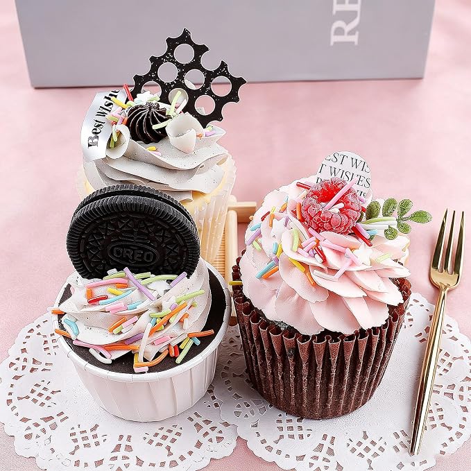 Rainbow Sprinkles White Star Sprinkles, 4.6oz Edible Jimmies Dot Sprinkles for Cakes Cupcakes Ice Cream Dessert