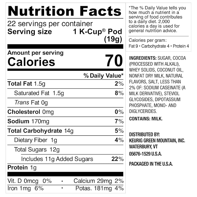Swiss Miss Milk Chocolate Hot Cocoa, Keurig Single-Serve K-Cup Pods, 88 Count (4 Packs of 22)