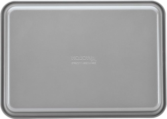 Anolon Gourmet Nonstick Bakeware Set with Nonstick Cookie Sheets / Baking Sheets - 3 Piece, Graphite Gray