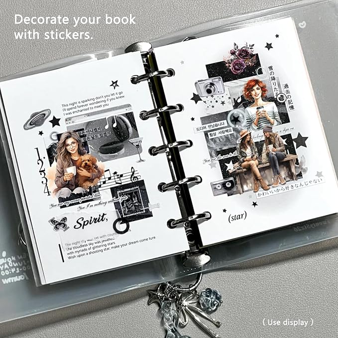 People Stickers Book for Adults - Journaling Supplies Kit for Junk Journal Scrapbooking Planners Collage Art Crafts