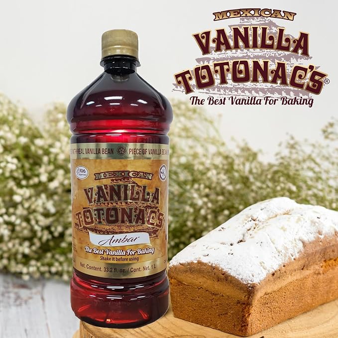 Mexican Vanilla Totonac’s Bottle - Pure Imported Vanilla Extract (Ambar/Clear: 125 ml / 4.15 Fl Oz (Pack of 1))