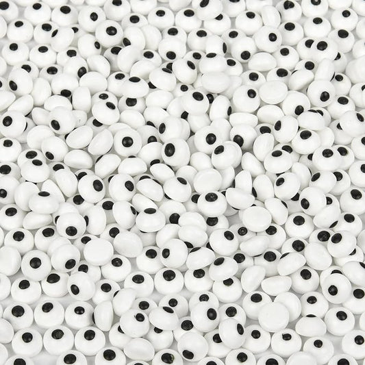 Candy Eyeballs Sprinkles 250 count Edible Eyes for Cake Decorating Cupcake, Cookies, Ice Cream Topper Cake Sprinkles Baking, Perfect for halloween Party, Christmas, New Year’S Eve, Easter (10mm Eyeballs)