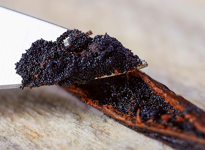 25 Vanilla Beans - Whole Extract Grade B Pods for Baking, Homemade Extract, Brewing, Coffee, Cooking - Tahitian