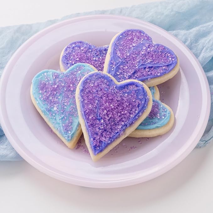 Sweets Indeed Dye Free Purple Sugar, Dye Free, Edible Sprinkles, No Artificial Dyes, Perfect for Cake Decorations, Baking, Ice Cream, Cookies, Cupcake Topper 3.35 ounces (Dye Free Purple Sugar)