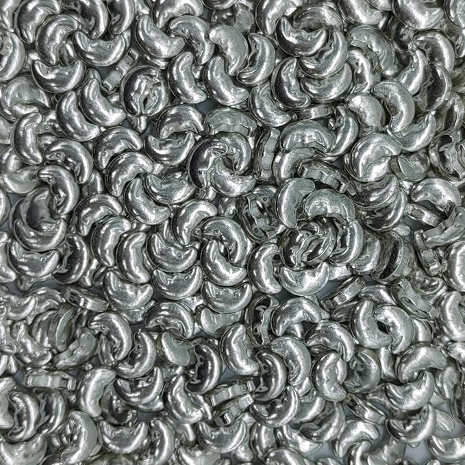 Silver Moon Sprinkles Edible Moon Cake Decorating Cake Decorations Cupcake Toppers Cookie Decorating Perfect for Cakes, Cupcakes, Desserts Toppings 3OZ