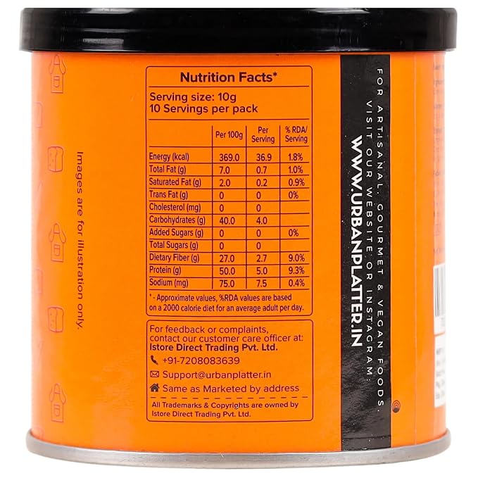 Urban Platter Active Dry Yeast | 3.53 Oz (100g) | Fast Rising Yeast for Baking Bread, Pizza, Cakes & Dough | Professional Grade & Gluten Free | No Preservatives | Ideal for Home & Commercial Use