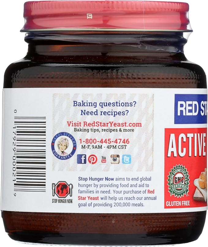 Red Star, Active Yeast Gluten Free, 4 Ounce