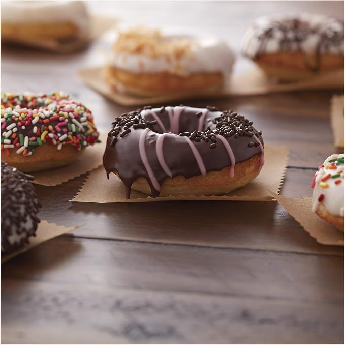 Wilton Non-Stick Food-Grade Silicone Donut Pans, Baking Pans, Set of 2