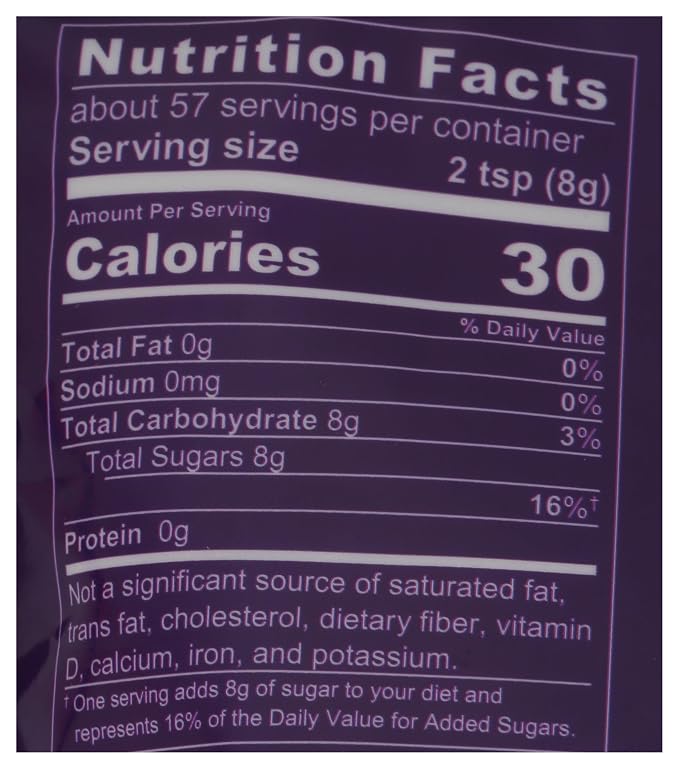 Wholesome Sweeteners 16-Ounce Organic Cane Sugar, Fair Trade, Non GMO, Gluten Free, Pure & Vegan, for Baking and Sweetening, 1 Pack