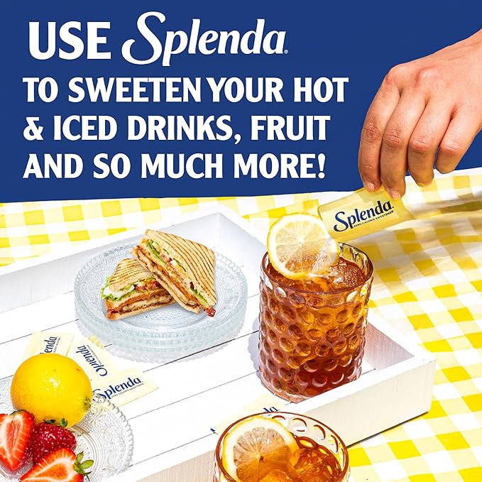 SPLENDA Zero Calorie Sweetener, 100 Count Packets