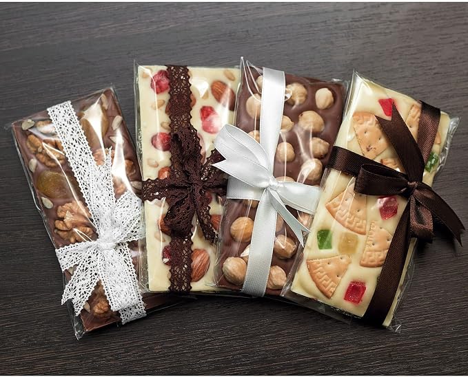 Morepack Self Sealing Cellophane Bags,4x9 Inches 200 Pcs Clear Resealable Cellophane Bags for Packaging Cookies, Favors and Products