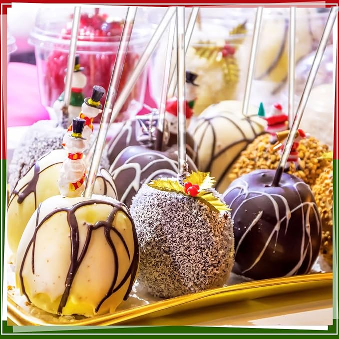 Zopeal 200 Pcs Acrylic Lollipop Sticks Clear Cake Pops Rods Cake Topper Candy Cupcake Treat Stick for Wedding Chocolate Cookie Dessert Handmade DIY Crafts Party Decor Gardening(10 x 0.16 Inches,Clear)
