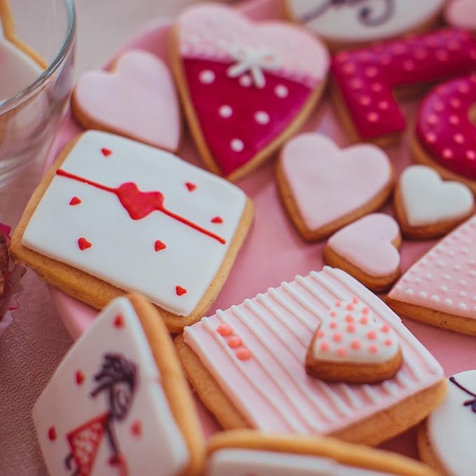 Fox Run, 1 x 2.75 x 2.75 inches, Square Cookie Cutter Set