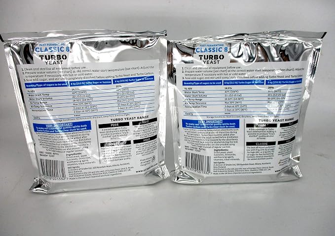 Still Spirits Classic Turbo Yeast- 2 pack