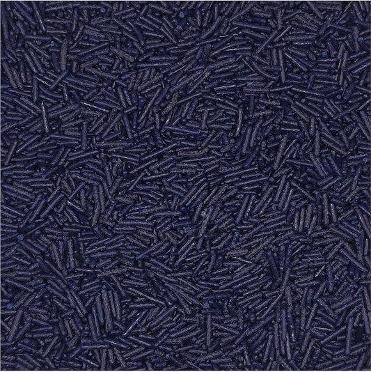 NCS Navy Blue Jimmies Edible Sprinkles – Cupcake, Cake & Cookie Decorations, 7 oz