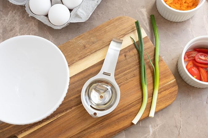 Fox Run Stainless Steel Egg Yolk Separator