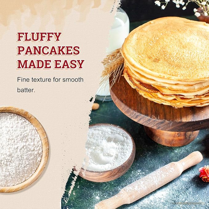 52USA Thai Rice Flour 16 oz*24 (1 Pound*24), Rice Flour for Baking or Cooking, Product of THAILAND, All Natural White Rice Flour, 1 Box