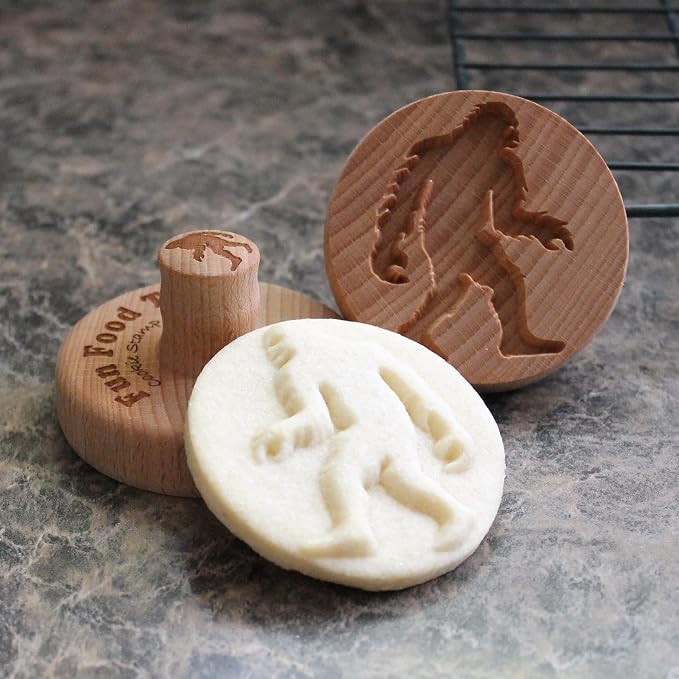 Wood Cookie Stamp, 2.5 Inch (Sasquatch CS-103)