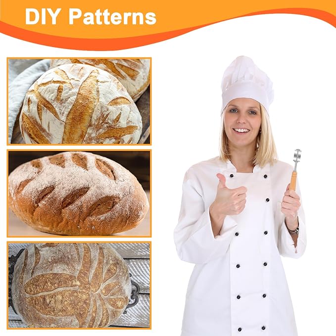 40-Pack Sourdough Bread Lame Blades – 6Cr13 Stainless Steel Razor Sharp Sourdough Scoring Knife for Bread Baking, Pizza Dough, Pastries – Fits Standard Bread Lame Handles (1.7 x 0.9 x 0.04 Inches)