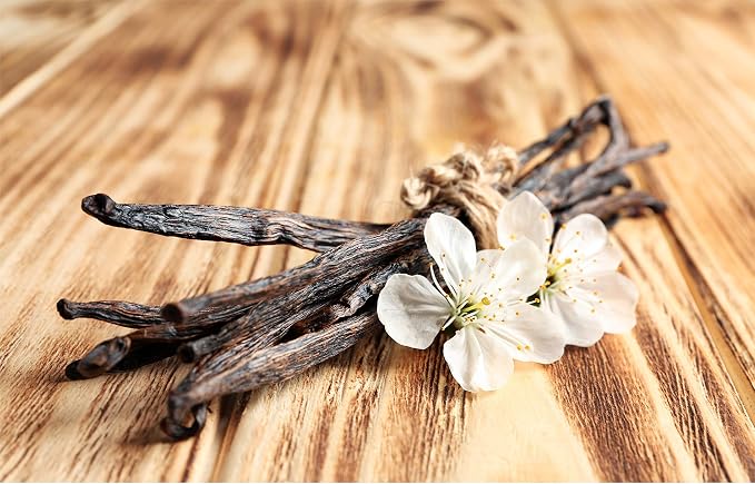 50 Vanilla Beans - Whole Extract Grade B Pods for Baking, Homemade Extract, Brewing, Coffee, Cooking - Tahitian