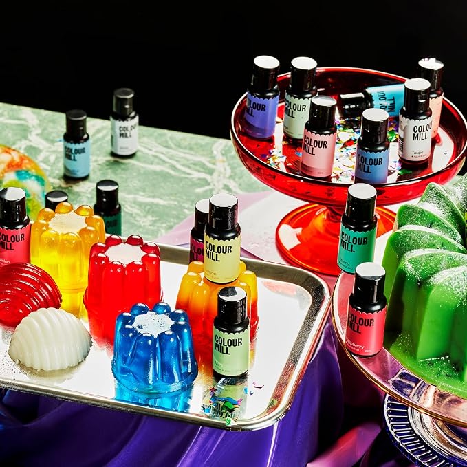 Colour Mill Aqua Blend Water-Based Food Coloring, 20 Milliliters - Complete Collection - All 60 Colors
